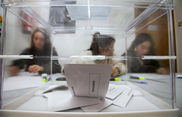 Imagen de recurso de una urna electoral.