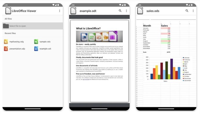 LibreOffice Viewer para Android