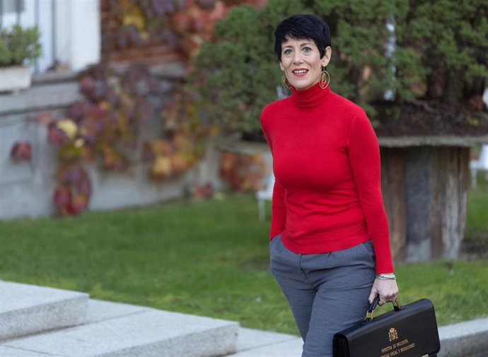 La ministra de Inclusión, Seguridad Social y Migraciones, Elma Saiz