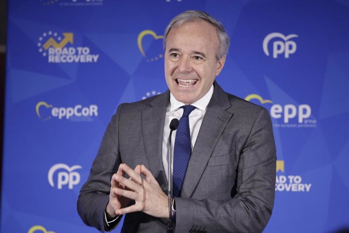 El president d'Aragó, Jorge Azcón