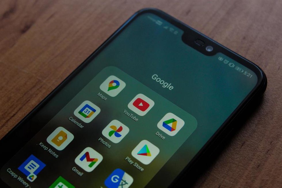Aplicación del Calendario de Google en un 'smartphone'.