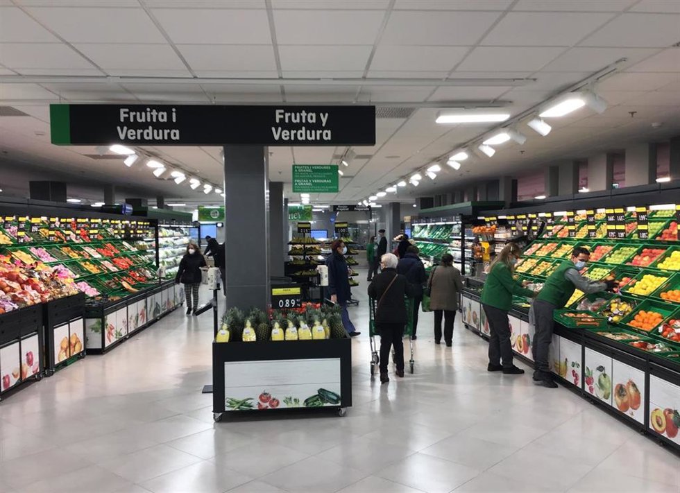 Archivo - Interior de un Mercadona