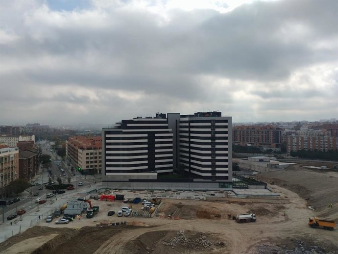 Obras de viviendas en el ámbito Mahou-Calderón de Madrid