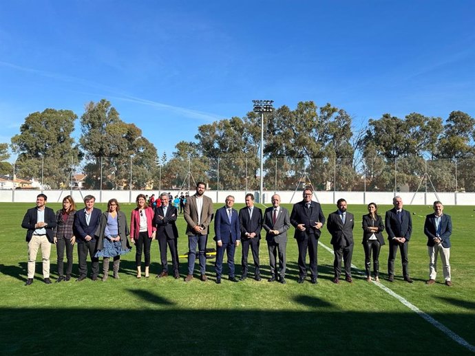 Inauguración de la primera fase de la Ciudad Deportiva Fundación Málaga CF