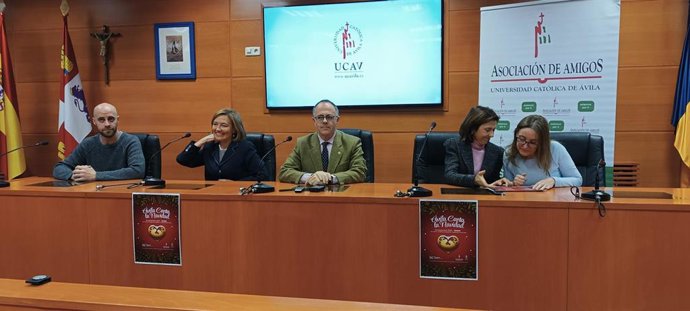 Un momento de la prexentación del concierto.