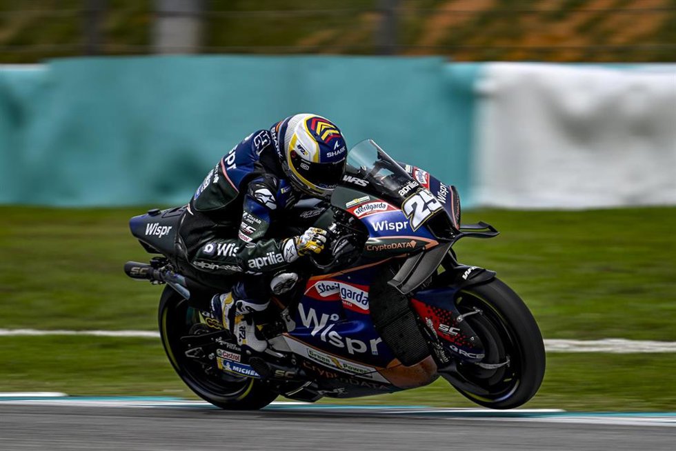 Raúl Fernández en Sepang