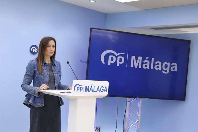 Archivo - La portavoz del PP de Málaga, Elisa Pérez de Siles, en una imagen de archivo 