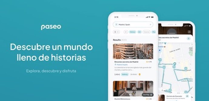 Nace Paseo, la aplicación de audioguías para descubrir ciudades de la mano de guías locales