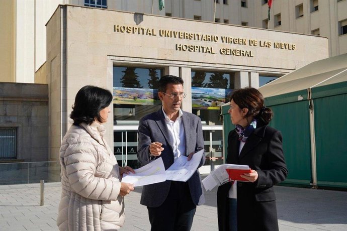 Francisca Santaella, Paco Cuenca y María Ángeles Prieto