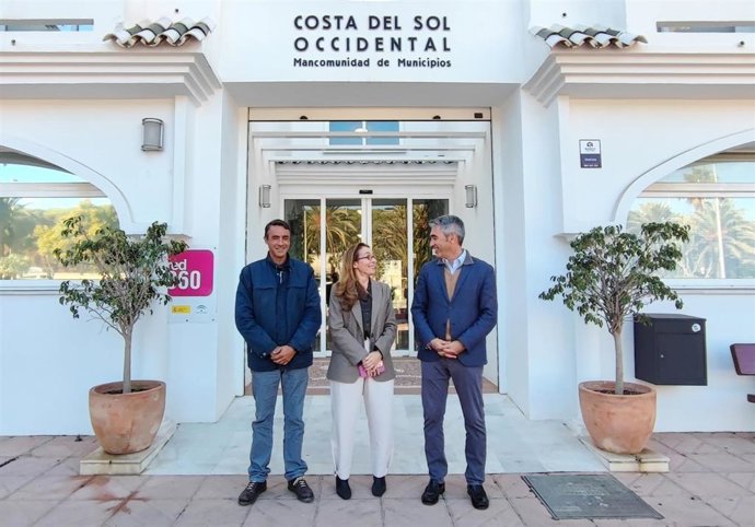 Representantes del PSOE en la Mancomunidad de Municipios de la Costa del Sol Occidental.