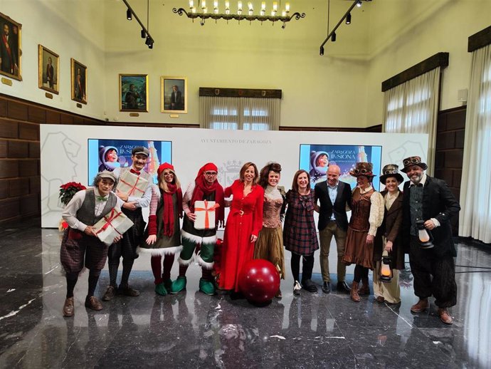 Presentación del programa de  Navidad de Zaragoza