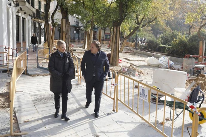La plaza de Olavide y su entorno contarán con un espacio más peatonal, ordenado y accesible la próxima primavera