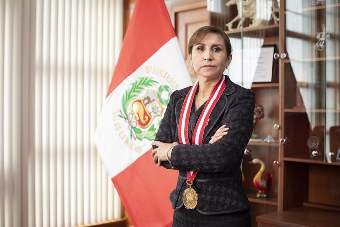 Archivo - July 1, 2022, LIMA, PERU: 01 DE JULIO DEL 2022.JURAMENTACIÓN EN EL CARGO POR 3 AÑOS DE LA NUEVA FISCAL DE LA NACION, DOCTORA LIZ PATRICIA BENAVIDES VARGAS. Y RETRATOS DE ENTREVISTA.FOTOS RICHARD HIRANO