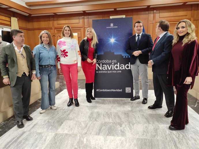 Presentación del programa de actividades de Navidad en Córdoba 2023.