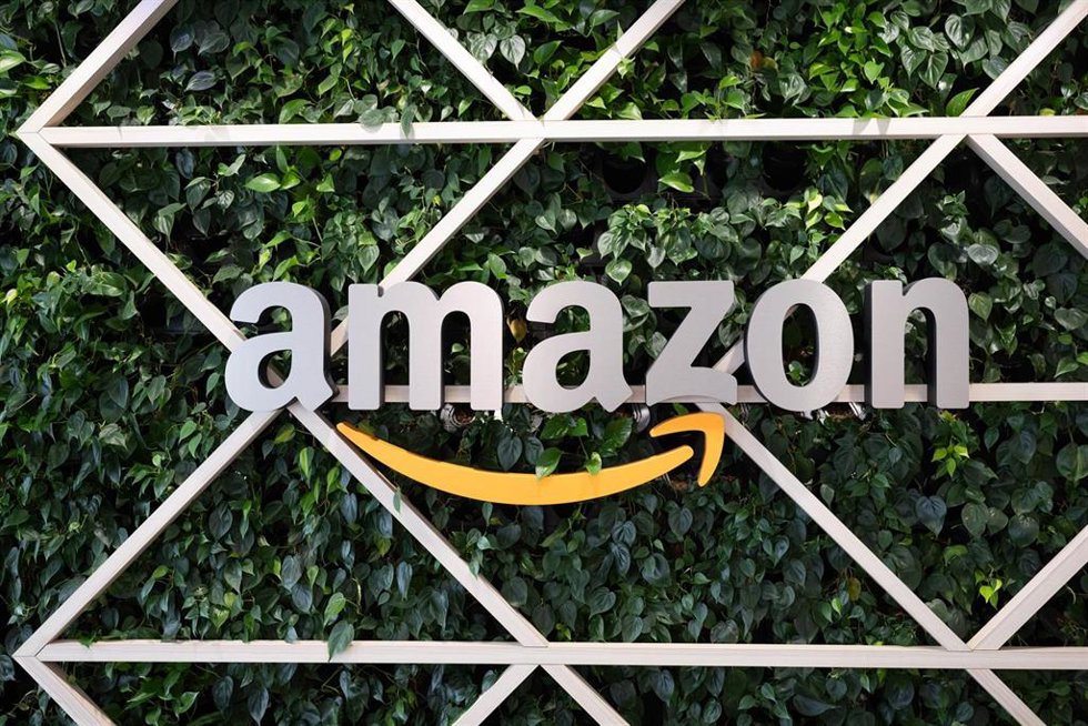 Archivo - Logo de Amazon.