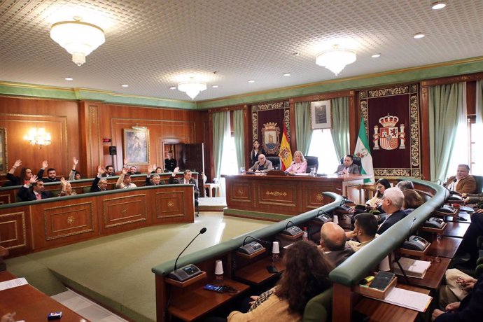 Pleno del Ayuntamiento de Marbella