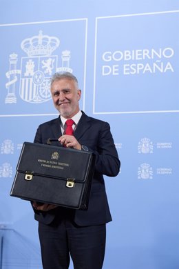 El nuevo ministro de Política Territorial y Memoria Democrática, Ángel Víctor Torres, archivo 