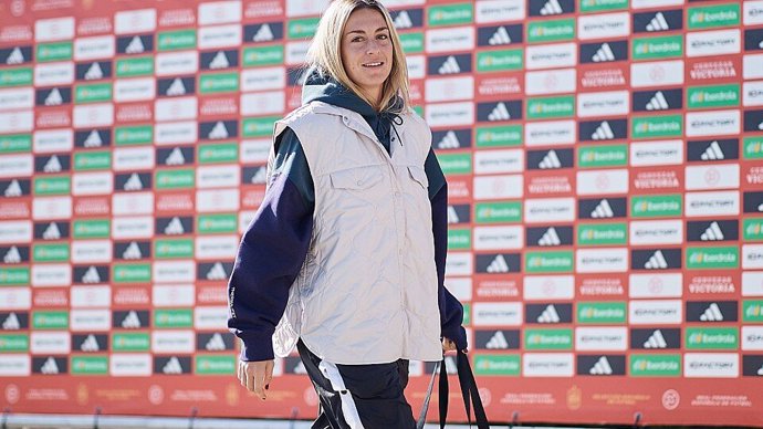 Alexia Putellas, con la selección.