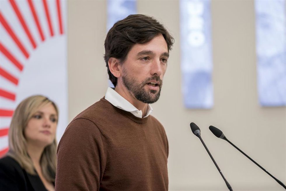 Archivo - El secretario general de Ciudadanos, Adrián Vázquez