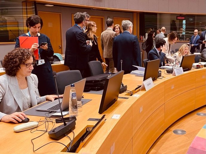 La consejera de Derechos Sociales, Economía Social y Empleo del Gobierno de Navarra, Carmen Maeztu, participa este lunes y el martes en Bruselas en el Consejo Europeo de Protección Social y Empleo.