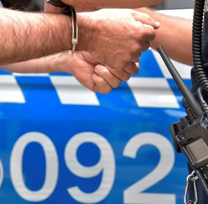 Imagen de archivo de una detención realizada por la Policía Municipal