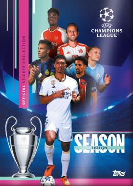 Topps lanza la nueva colección oficial de cromos de la UEFA Champions League 2023/2024