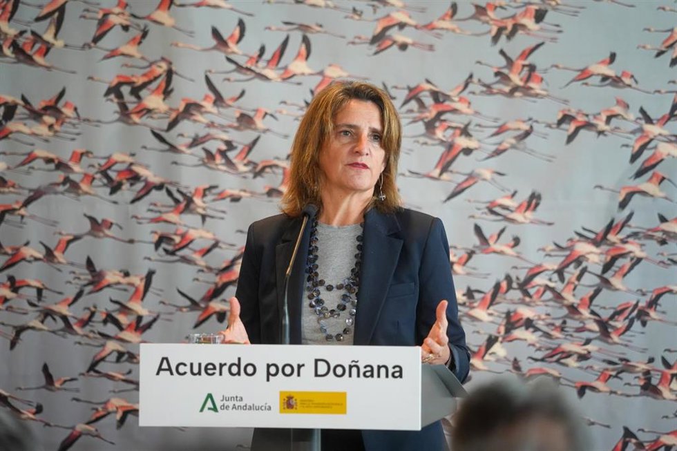 La ministra de Transición Ecológica y Reto Demográfico, Teresa Ribera.