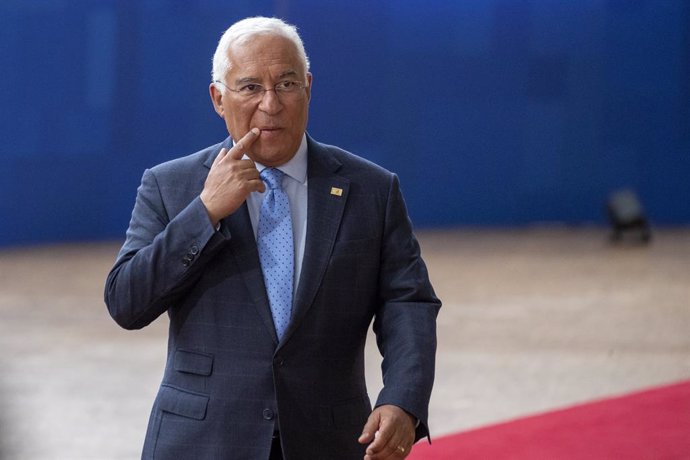 Archivo - 23 March 2023, Belgium, Brussels: Portugal Prime Minister Antonio Costa arrives for an EU Summit, at the EU headquarters in Brussels. Photo: Nicolas Maeterlinck/Belga/dpa