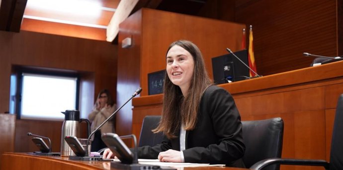 La directora gerente del Instituto Aragonés de la Juventud, Cristina Navarro