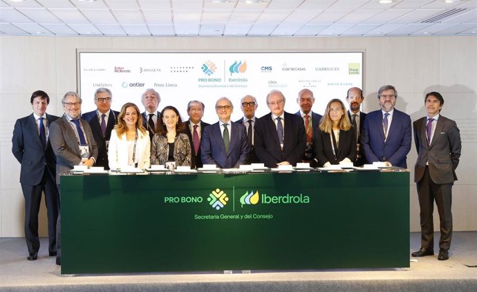 Iberdrola lanza Construyendo Juntos, un proyecto pro bono legal para entidades sociales junto con 14 despachos de abogados