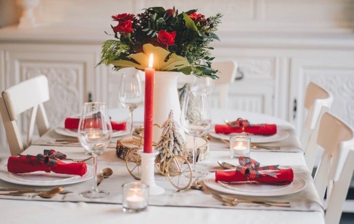 Archivo - Mesa de Navidad