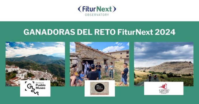 Genalguacil, Recartografías y Camino del Cid, ganadores del Reto 2024 del Observatorio FiturNext.