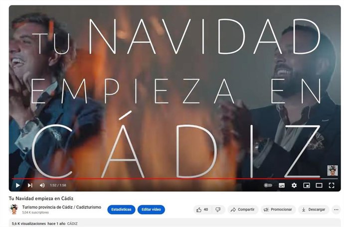 Campaña del Patronato de Turismo por la Navidad.