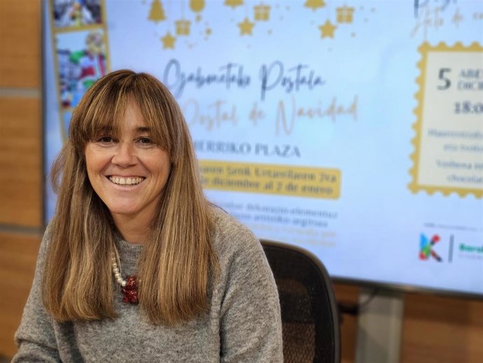 La concejal de Cultura de Barakaldo, Nerea Cantero.