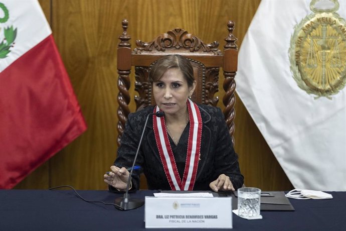 Archivo - Patricia Benavides, fiscal general de Perú.