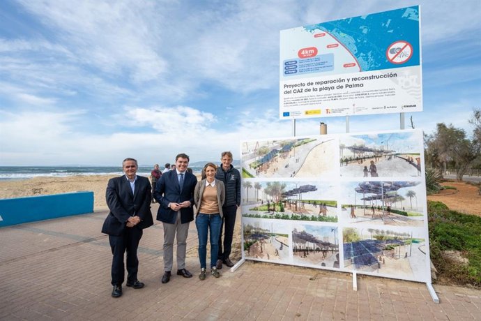 Comienzan las obras para sustituir y modernizar el alumbrado de la Playa de Palma y la reconstrucción del CAZ