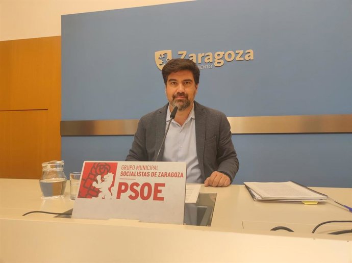 El concejal socialista en el Ayuntamiento de Zaragoza Horacio Royo