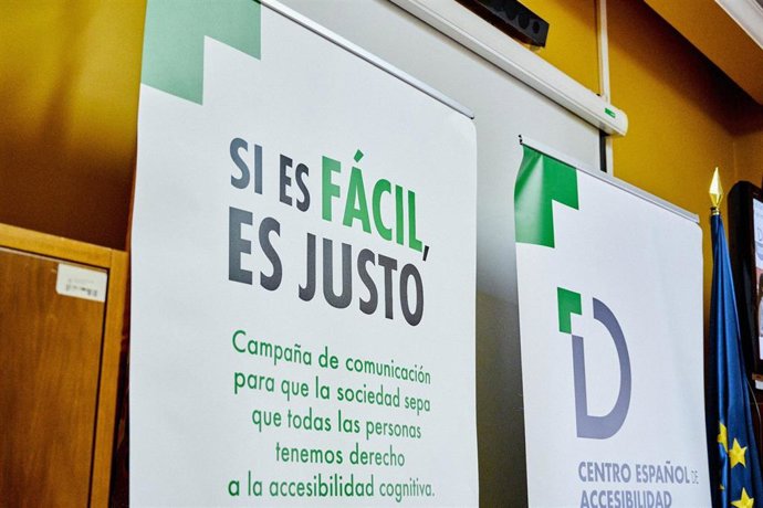 Derechos Sociales lanza 'Si es fácil, es justo' para concienciar sobre el derecho a la accesibilidad cognitiva