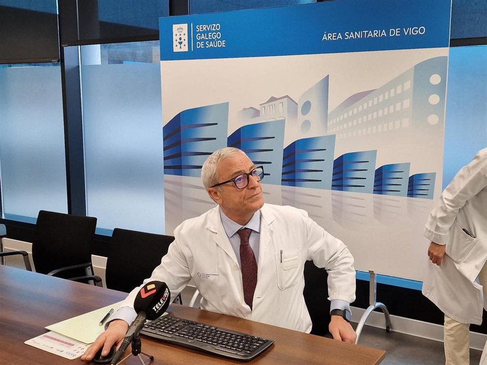 Francisco Javier Puente, gerente del Área Sanitaria de Vigo.