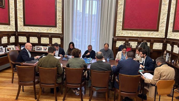 Reunión de la Junta de Gobierno del Ayuntamiento de Valladolid.