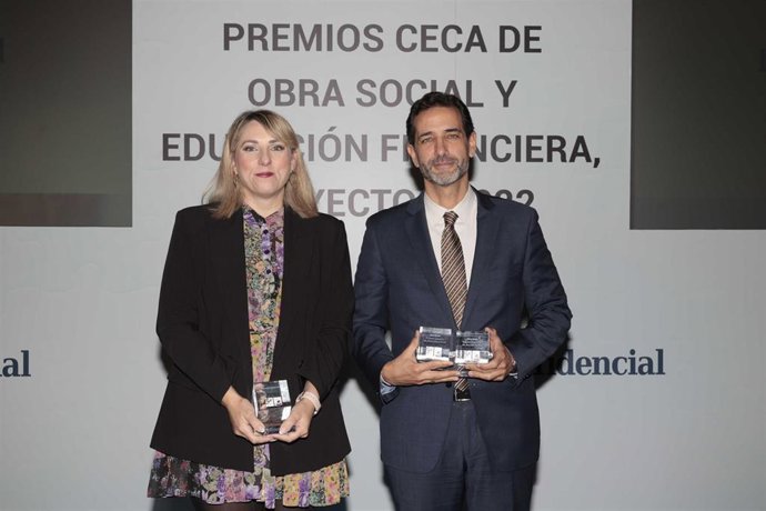 Entrega de Premios CECA de Obra Social y Educación Financiera 2022.
