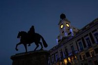 La fachada de la Real Casa de Correos (Sol) estrena un espectáculo de luz y sonido esta Navidad