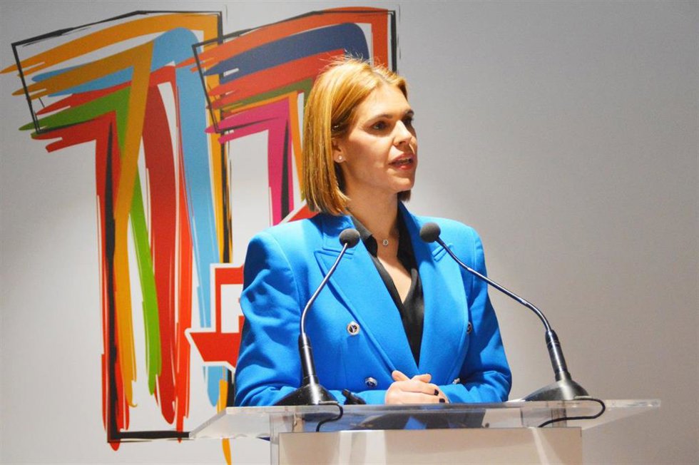 La alcaldesa de Alcalá, Judith Piquet Flores.