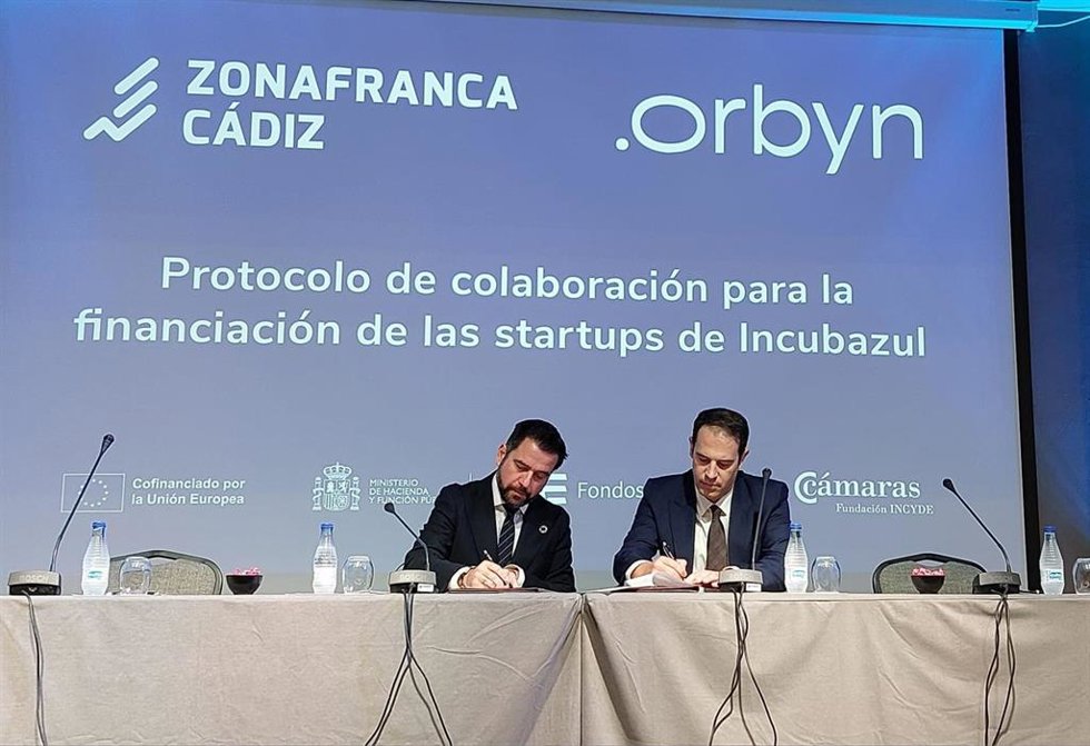 Firma entre Zona Franca de Cádiz y Orbyn.
