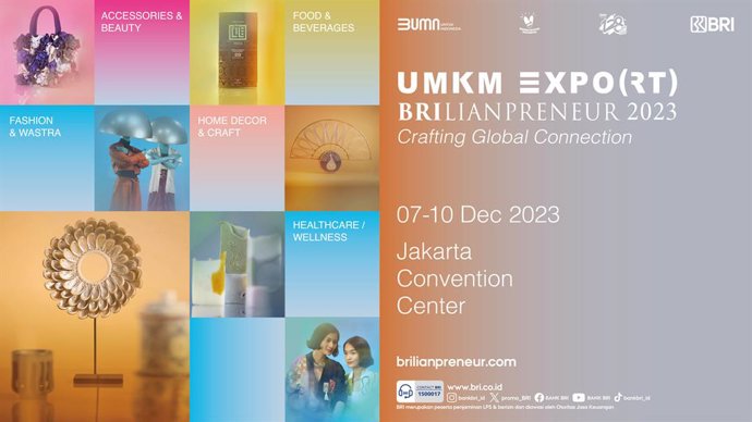 Jakarta (23/11) - A Global Buyer's Hub to Discover the Best Internationally-Standardized MSME Products from Indonesia at UMKM EXPO(RT) BRILIANPRENEUR 2023.