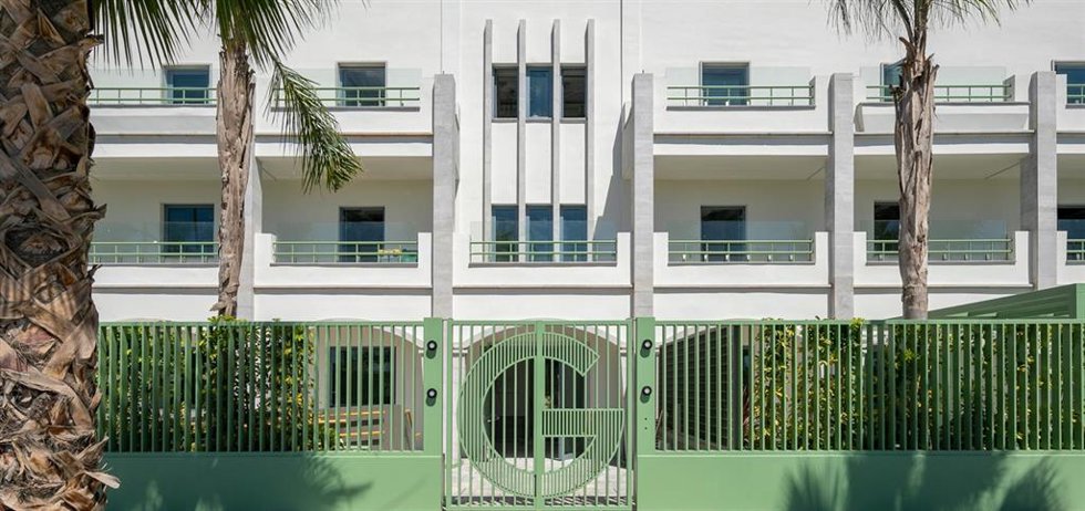 Fachada del Centro de Ingeniería de Seguridad (GSEC) en Málaga, archivo 