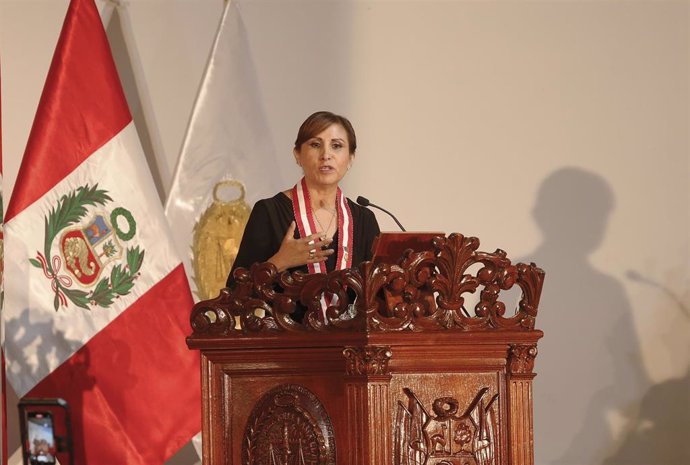 Archivo - La fiscal de Perú, Patricia Benavides