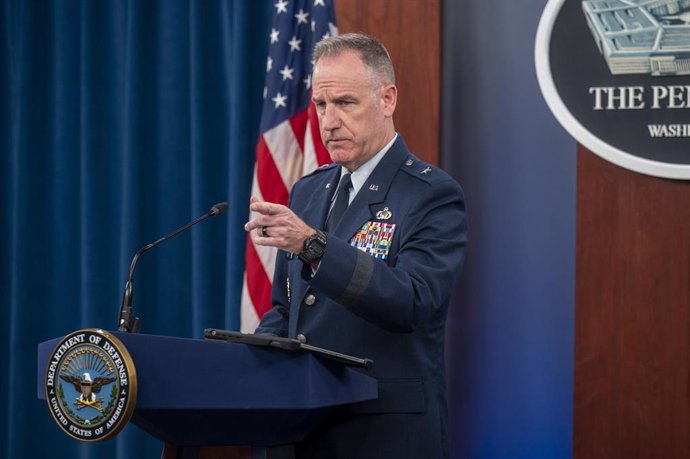El portavoz del Departamento de Defensa de Estados Unidos, el general Patrick Ryder