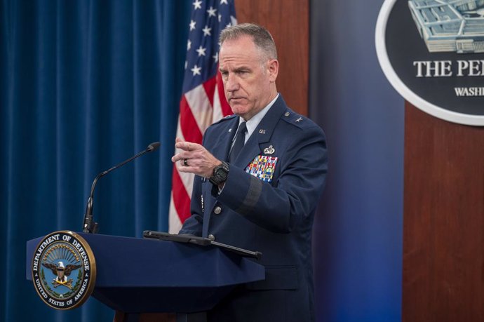 El portavoz del Departamento de Defensa de Estados Unidos, el general Patrick Ryder