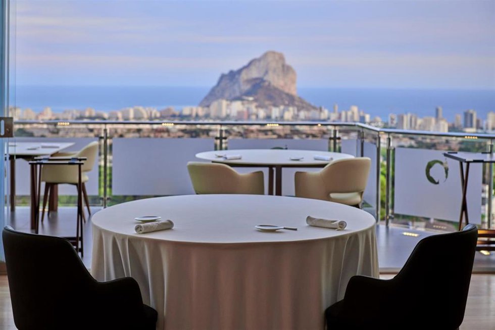 Vista desde el restaurante Orobianco
